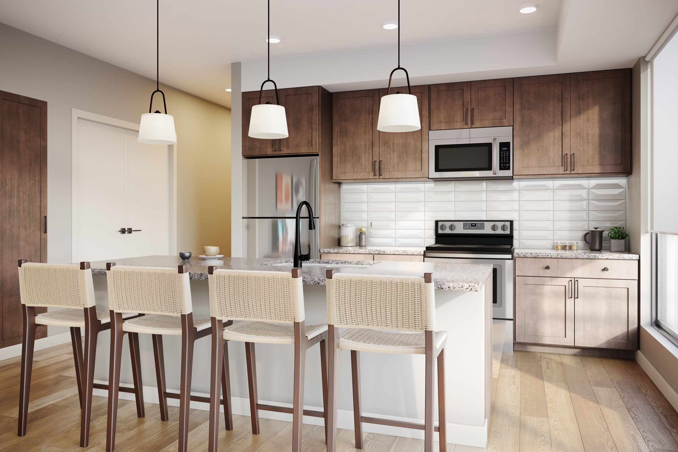 Risor of Apple Valley Apartment Kitchen and Dining Area